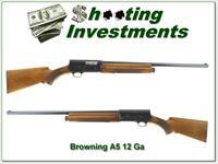 Browning A5 Light 12 71 Belgium Honey Blond 26in IC Img-1