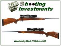  Weatherby Mark V Deluxe 1961 German 300 with Weatherby scope Img-1