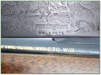Remington 7400 Engraved in 270 Win Img-4