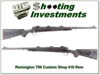 Remington 700 Custom Shop 416 Rem Mag Img-1