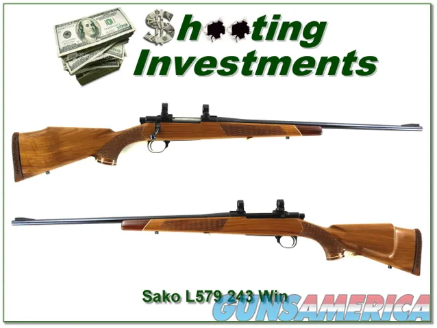 Sako Forrester Deluxe 243 Bofors Steel collector!