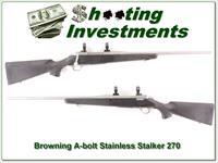 Browning A-Bolt Stainless Stalker 270 Win Img-1