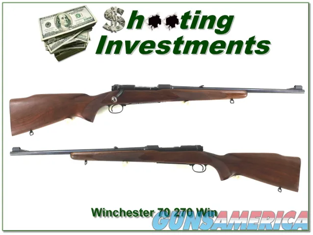 Winchester Model 70 Pre-64 270 Featherweight Carbine 1958 RARE!!!