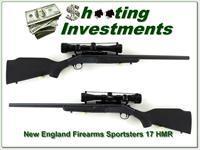 New England Firearms  NEF Sportster 17 HMR 3-9 scope