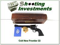 Colt New Frontier dual cylinder 22 22 Mag unfired in box Img-1