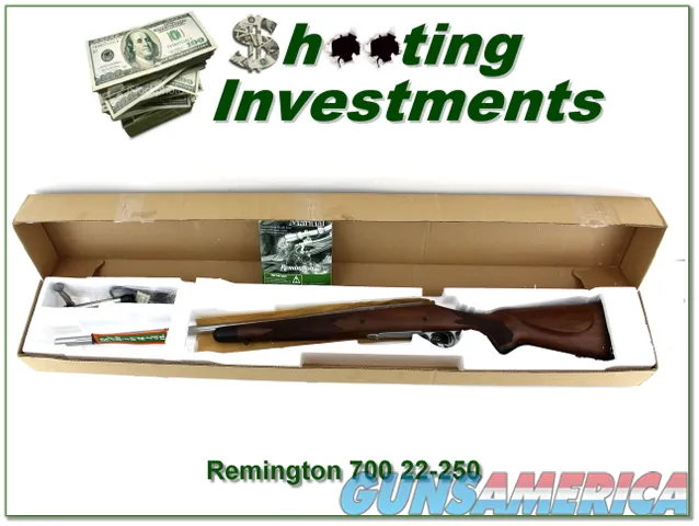 Remington 700 CDL Limited 22-250 rem rare NIB stainless fluted anniversary