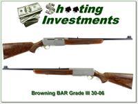 Browning BAR Grade III 70 Belgium 30-06