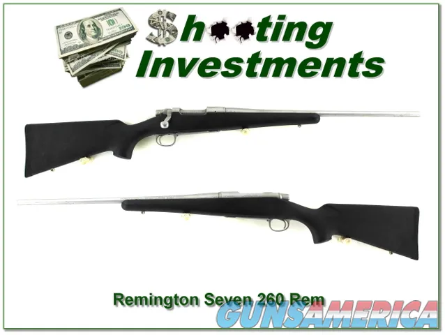 Remington Model Seven stainless 260 Rem Exc Cond
