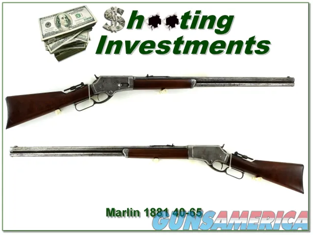 Marlin 1881 40-65 made in 1882 in fine condition Img-1