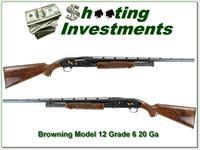 Browning Model 12 High Grade, Grade 5 20 XX Wood Img-1