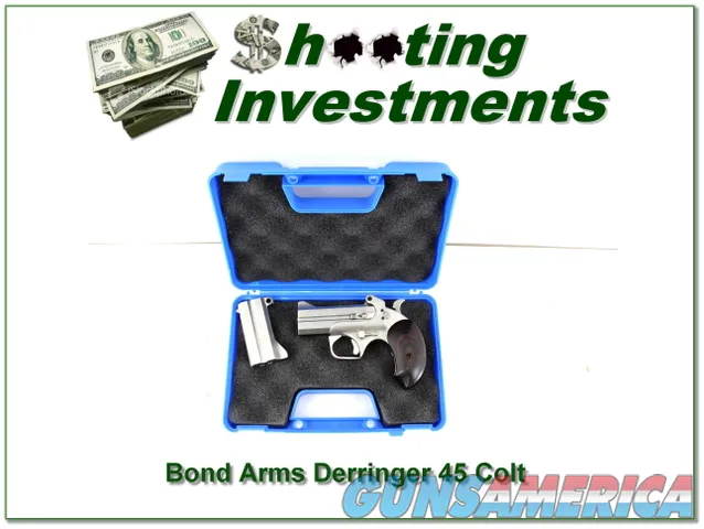 Bond Arm Texas Defender Derringer 45 Colt 410 & 22 Mag !