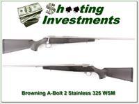 Browning A-bolt Stainless Stalker 325 WSM Img-1