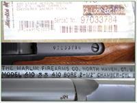 Marlin 410 Lever JM Marked as new in BOX Img-4