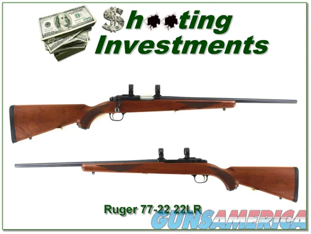 Ruger 77/22 22LR Exc Cond Img-1