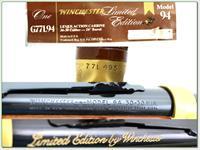 Winchester 94 Limited Edition 1 30-30 1977 NIB with walnut case!