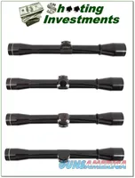 Leupold 4X M8 Gloss rifle scope Exc Cond