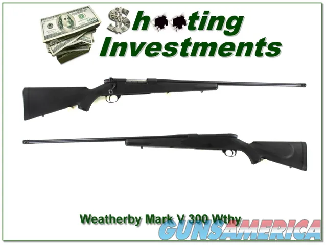 Weatherby Mark V 300 Wthy Mag 28in barrel Exc Cond!