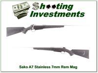 Sako A7 Stainless 7mm Remington Magnum unfired Img-1