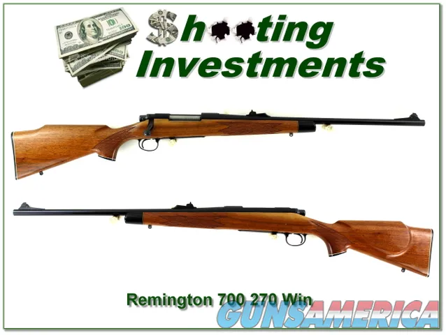 Remington 700 BDL 270 Win custom deluxe made in 1984 Exc Cond Img-1