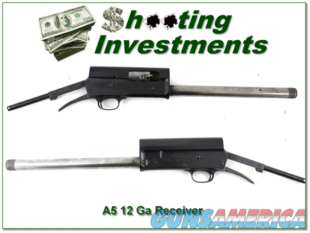 Browning A5 12 Ga receiver made in Belgium in 1959 Img-1
