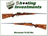 Winchester Model 70 hard to find 243 Win Lightweight Laminated  Img-1