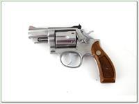 Smith & Wesson 66-1 2.5 in stainless pinned 357 Mag Img-2