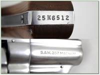 Smith & Wesson 66-1 2.5 in stainless pinned 357 Mag Img-4