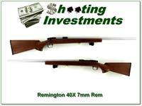 Remington 40-X single shot bench rest 7mm Rem Img-1