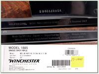 Winchester 1885 High Wall Hunter 6.5 Creedmoor Limited Img-4