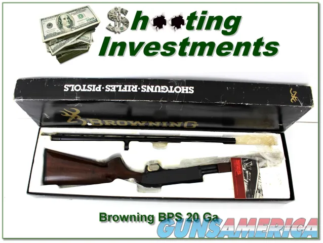 Browning PBS 20 Ga made in 1986 ANIB Img-1