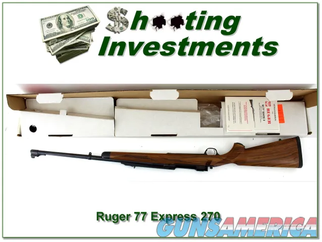 Ruger 77 Express 207 Win unfired in box Img-1