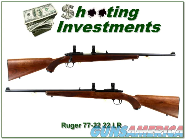  Ruger 77-22 22 LR First YEAR made in 1985 like NEW!