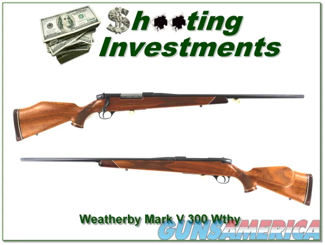 Weatherby Mark V Deluxe 1962 German made 300 Wthy!