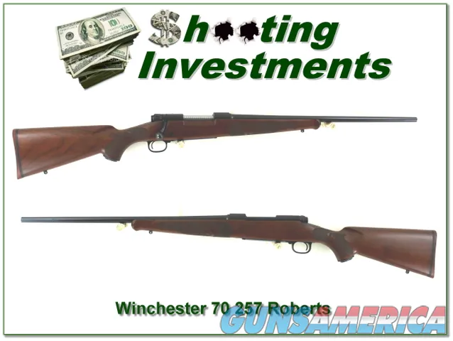 Winchester 70 Featherweight 257 Roberts Red Pad New Hanven!