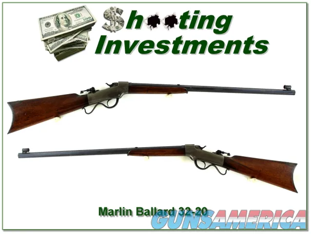 JM Marlin Ballard rifle made in 1878 Img-1