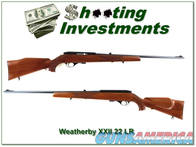 Weatherby XXII 22 LR Exc Cond!