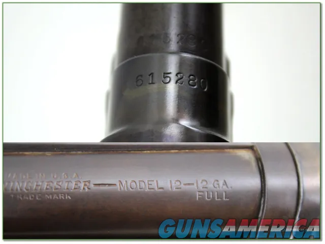  Winchester Model 12 made in 1930 30in Solid Rib full choke Img-4
