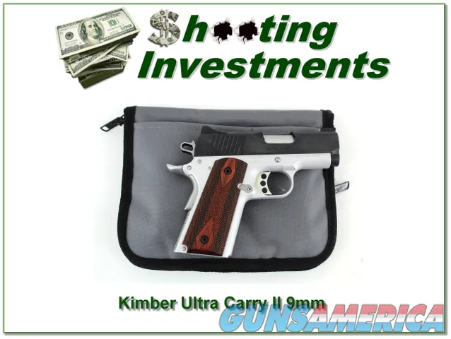 Kimber Ultra Carry II 9mm 2 mags Exc Cond