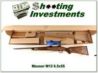 Mauser M12 German made 6.5 x 55 unfired in box Img-1
