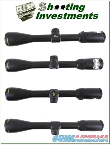 Nikon 3-9 x 40mm matt BDC long range crosshair as new