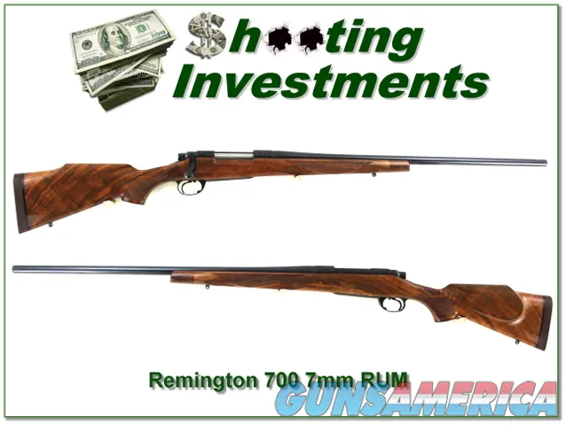  Remington 700 D-Grade Custom Shop 7mm RUM XXX Wood!