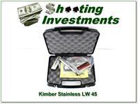  Kimber 1911 Stainless LW 45 ACP ANIC