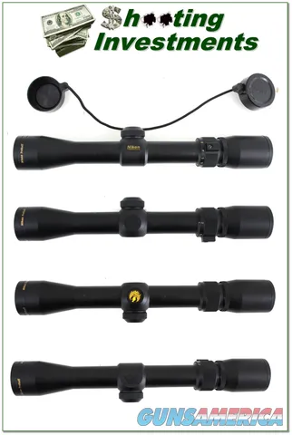 Nikon 2-7 x 32mm Prostaff rifle scope Like New with covers!