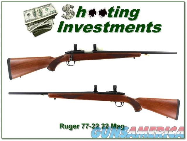 Ruger 77-22 early 22 Magnum made in 1990!