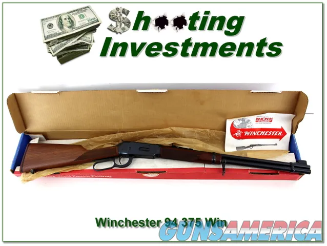 Winchester 94 XTR Big Bore 375 Win Exc Cond and unfired in box!