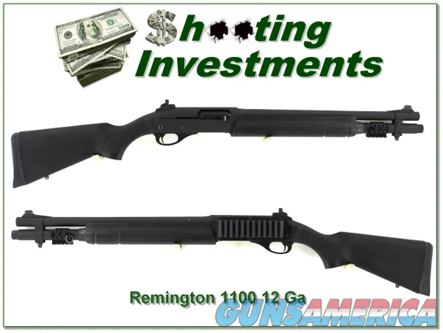 Remington 1187 Tactical 12 Ga 24in full length mad and shell saddle Img-1