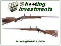 Browning Model 78 22-250 Heavy Barrel Exc Cond Img-1