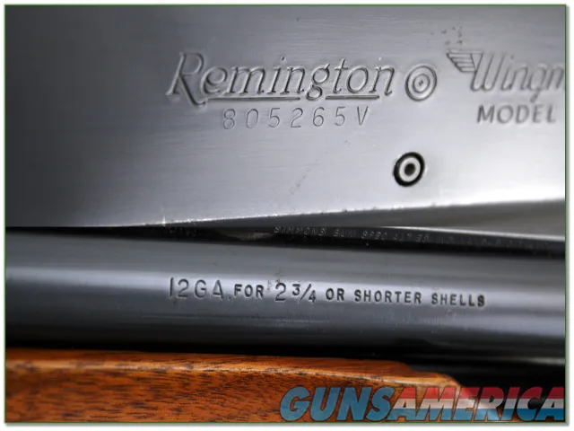 Remington 870 Wingmaster 12 Ga 