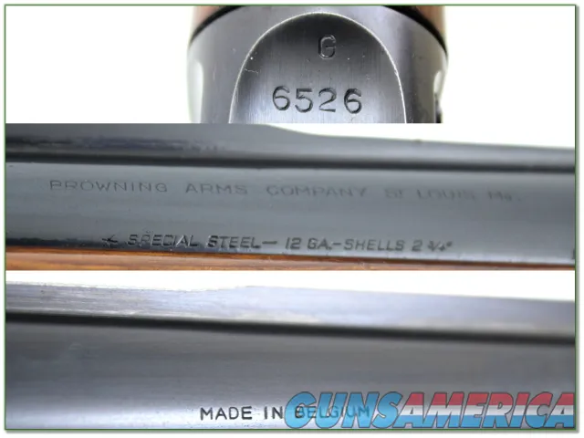 Browning A5 56 Belgium Light 12 collector!