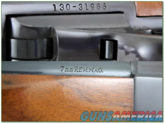 Ruger No.1 Sportier in 7mm Rem Mag 1976 Liberty collector Img-4